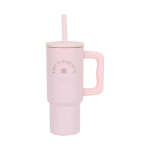 Dopamine Color Series Double Wall Water Bottle 720mL (Light Pink)