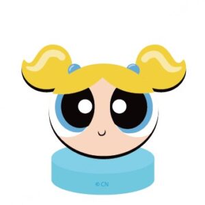 The Powerpuff Girls Collection Figure Stamp Set (Bubbles)