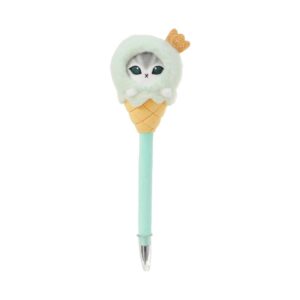 mofusand Ice Cream Collection Plush Pen (Green)