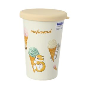 Mofusand lce Cream Collection Coffee Tumbler(Yellow)