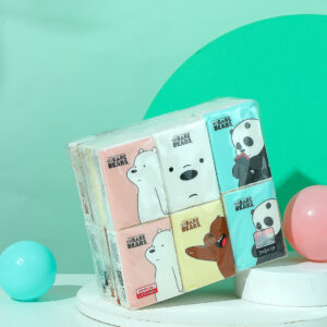 We Bare Bears Simple Tissues (8sheets*3-layer)