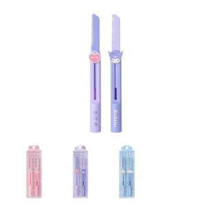 Hello Kitty and Friends Portable Retractable Eyebrow Razors (2 Pack)