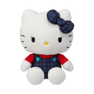 Hello Kitty Color Changing Collection 14in. Sitting-posture Plush Toy(JK Blue Check)