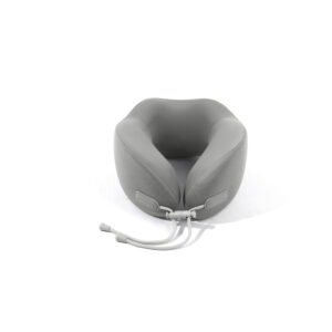 Cooling Drawstring Memory Foam Neck Pillow(Gray)