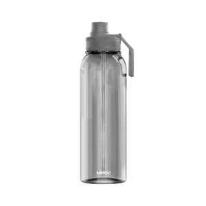 Dopamine Sports Straw Plastic Bottle 1000mL(Black)