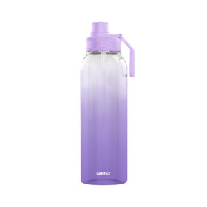 Dopamine Sports Straw Plastic Bottle 1000mL(Purple)