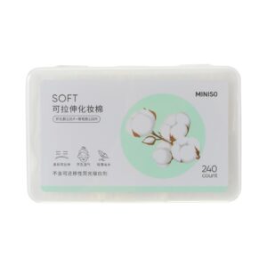 Stretchable Makeup Pads (120 Single-Hole Sheets + 120 Regular Sheets)
