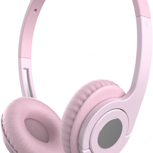 Macaron Series Wired Headphones Model: 12L18(Pink)
