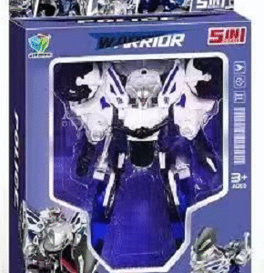 5-in-1 Transformation - Police(Motorcycle, 2)