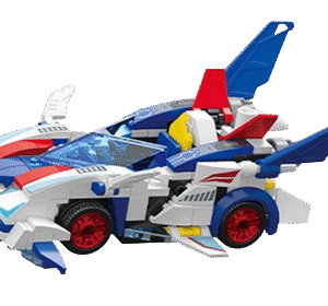 Storm War Car Building Blocks(Blue)