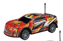 Alloy Graffiti Remote-Control Car(Red)