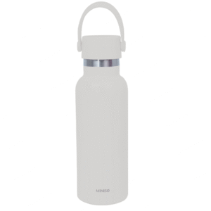 Solid Color Series Handle Insulated Bottle 500mL(Gray)