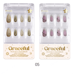Luna & Stella Series False Nails with Jelly Adhesive Tabs(05)