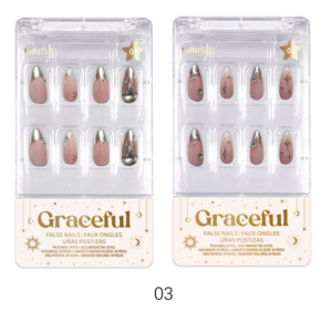Luna & Stella Series False Nails with Jelly Adhesive Tabs(03)