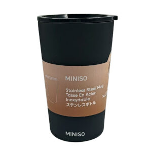 Coffee Series Double-Wall Steel Tumbler 420mL(Black)