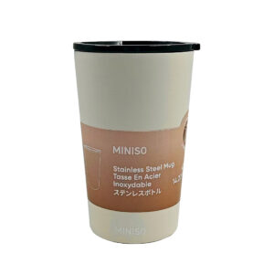 Coffee Series Double-Wall Steel Tumbler 420mL(White)