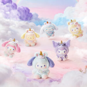 Hello Kitty and Friends Fantasy Unicorn Collection Vinyl Plush Pendant Surprise Box