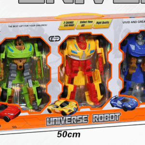 2-in-1 Racing Transforming Mecha (3 Pcs)(A)