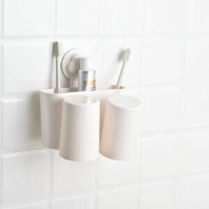 Wall-Mounted Bathroom  Holder for Two