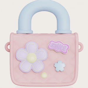 Candy Series Tote Crossbody Bag(Pink)