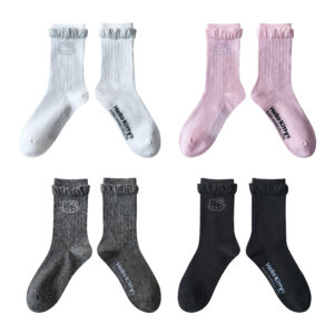 Hello Kitty Y3K Series Diamond-Like Crew Socks
