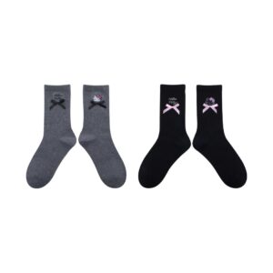 Hello Kitty Y3K Series Crew Socks with Bow