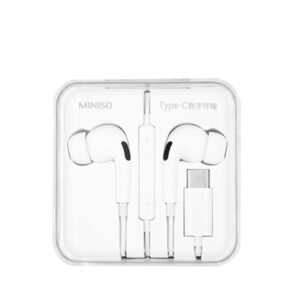 Type-C In-Ear Earphones Model: 6310T# (White)