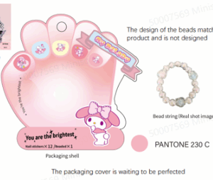My Melody Sweet Factory Collection False Nails with Jelly Adhesived Tabs