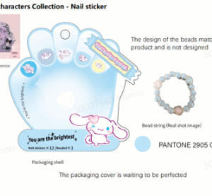 Cinnamoroll Sweet Factory Collection False Nails with Jelly Adhesived Tabs