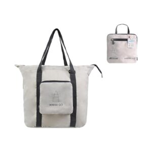 Miniso Go Series Foldable Travel Tote Bag(Beige)