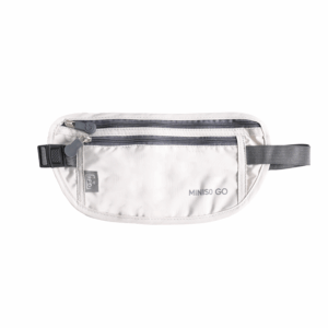 Miniso Go Series Waist Bag(Light gray)