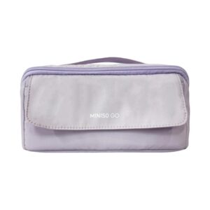 Miniso Go Series Large Capacity Storage Bag(Purple)