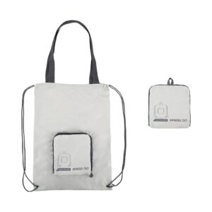 Miniso Go Series Foldable Drawstring Backpack(Beige)
