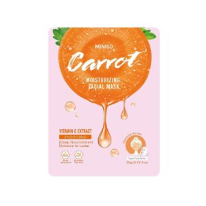 Fruit & Vegetable Series Carrot Moisturizing Facial Sheet Mask