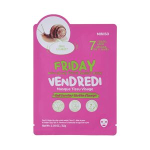 Friday Nourishing Facial Sheet Mask(Snail Secretion)