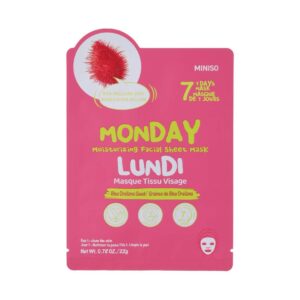 Monday Moisturizing Facial Sheet Mask(Bixa Orellana Seed)