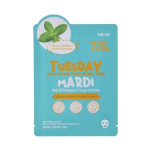 Tuesday Moisturizing Facial Sheet Mask (Mentha Arvensis)
