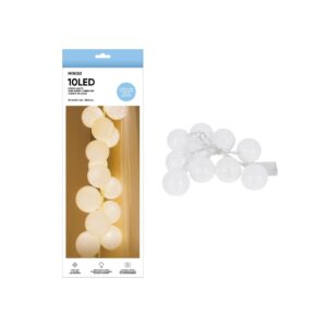 1.8M Cotton Yarn Ball String Lights - Model: SCDC-1401