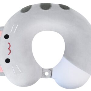 Cat Memory Foam Neck Pillow(Gray)