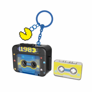 PAC-MAN Collection Cassette Recorder Keychain Model: K1006