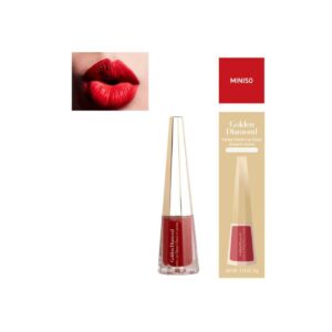 Golden Diamond Matte Lip Gloss(03 Classic Red)