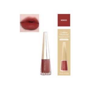 Golden Diamond Matte Lip Gloss(04 Red Brown)