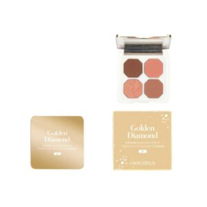 Golden Diamond 4-Shade Eyeshadow Palette(01)