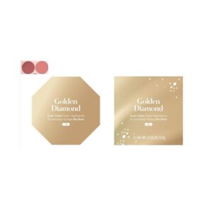 Golden Diamond Dual-Color Face Cream Blush(02)