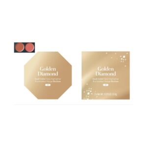 Golden Diamond Dual-Color Face Cream Blush(01)
