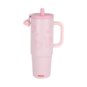 Strawberry Series Double-Wall Stainless Steel Bottle 890mL