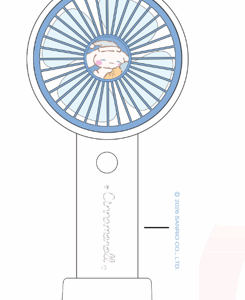 Cinnamoroll Sweet Dream Collection 1200mAh Mini Fan