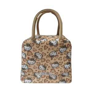 Hello Kitty Leopard Print Lunch Bag(Brown)