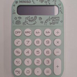 Meow Meow 8-Digit Calculator (Green)