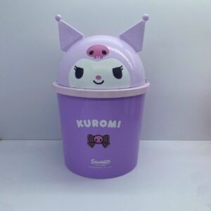 Kuromi Swing Top Trash Can